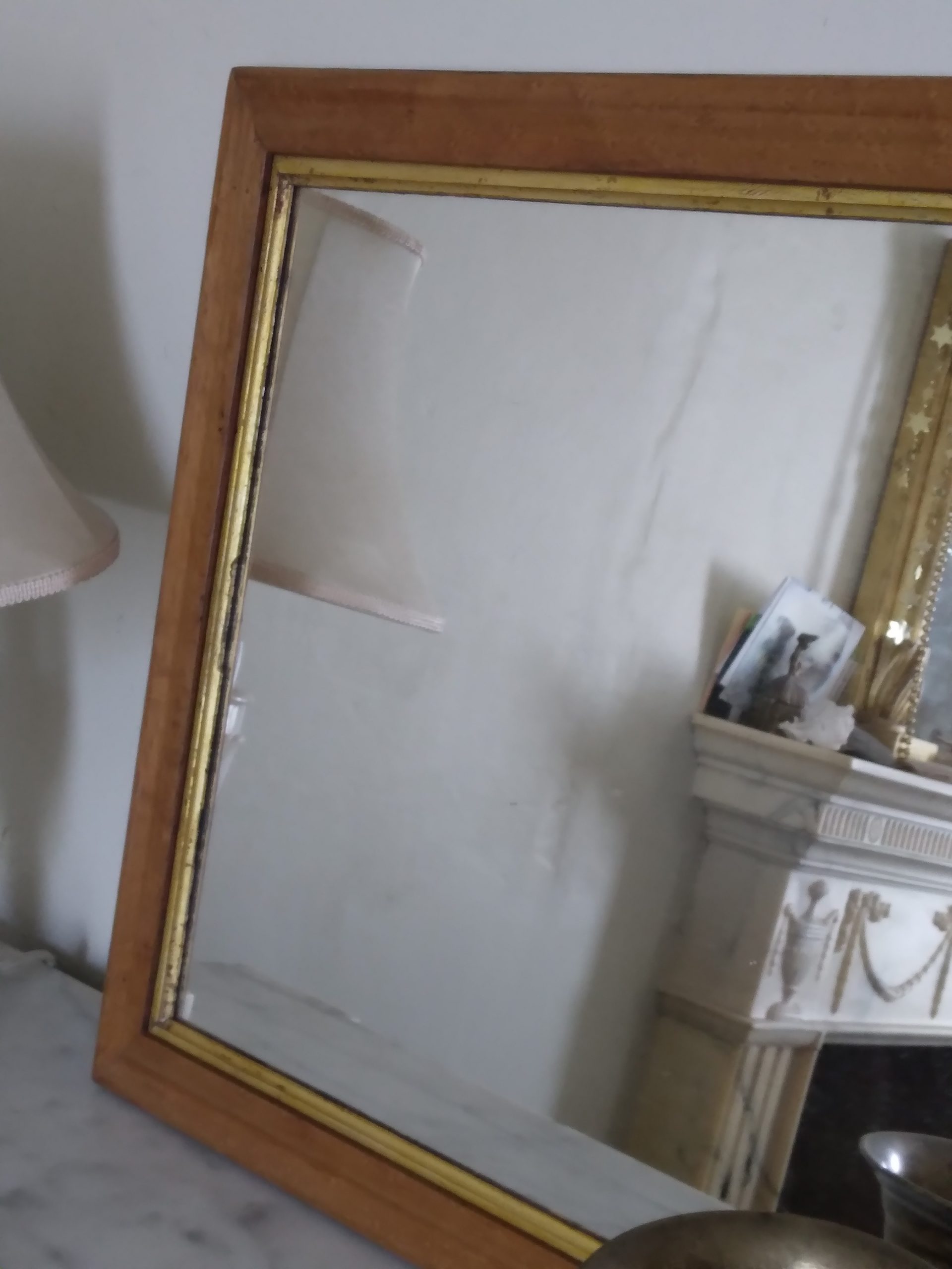 Victorian birds eye maple mirror frame - Image 4