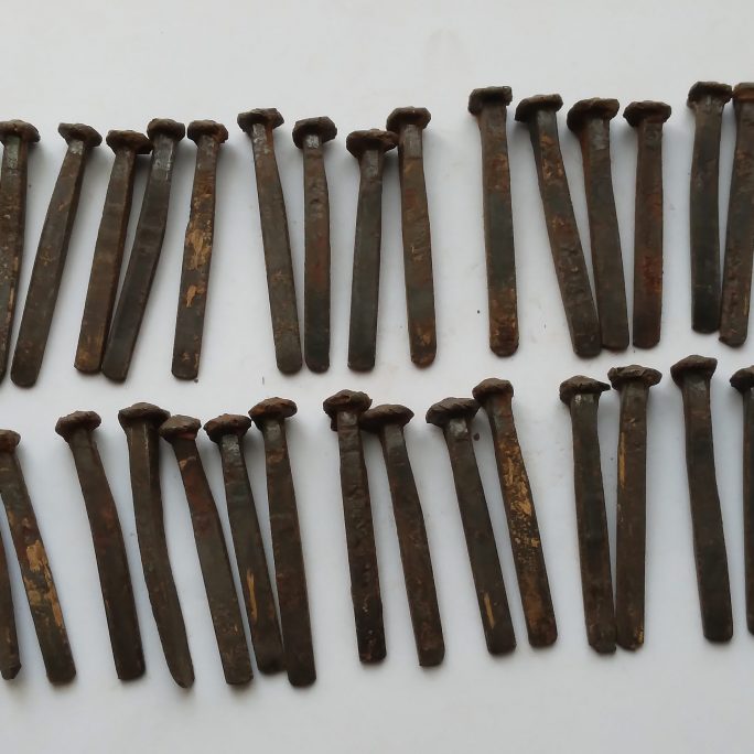 antique rosehead nails