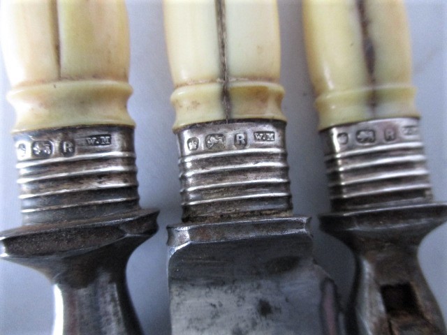 Victorian carving set - Rod Naylors Antique Restoration