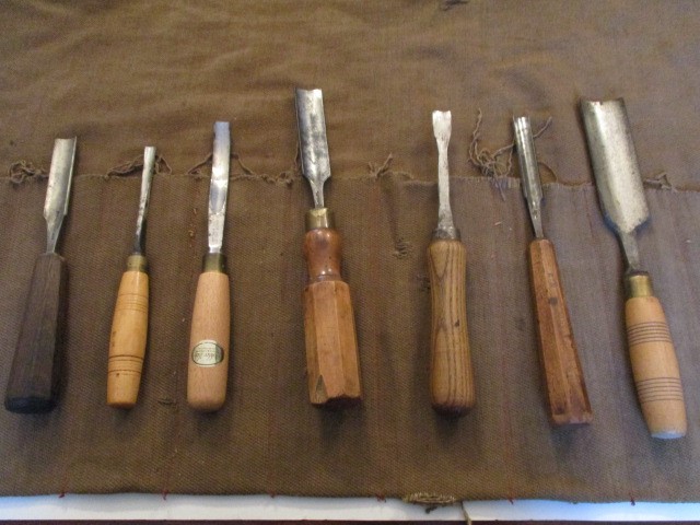 Vintage carving gouges - Image 4