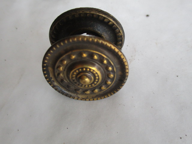 Small Brass Drawer Knobs Rod Naylors Antique Restoration