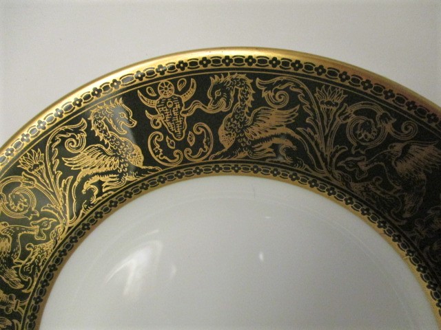 Wedgwood Florentine green arras W4170 china - Image 6