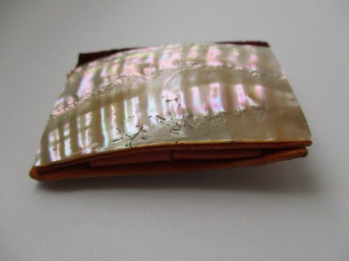 French mother of pearl needle book - Image 4