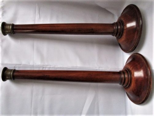Georgian style candlesticks pair - Image 6