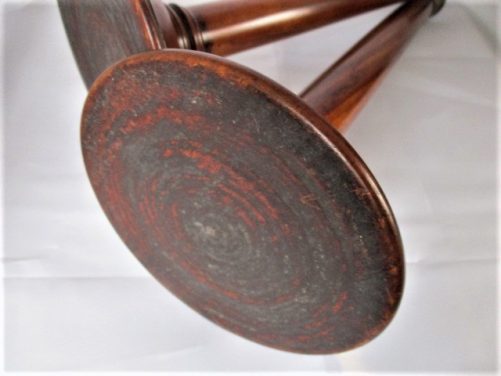 Georgian style candlesticks pair - Image 5