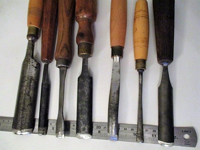 Vintage carving gouges - Image 3