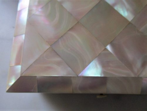 Small mother of pearl jewellery box, - Image 5