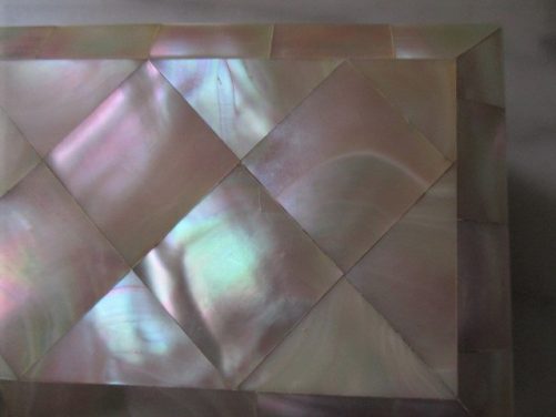 Small mother of pearl jewellery box, - Image 6