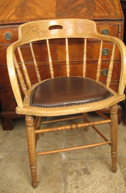Victorian desk chair or captains chair
