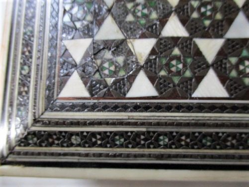 Antique sadeli micro mosaic trinket box - Image 3