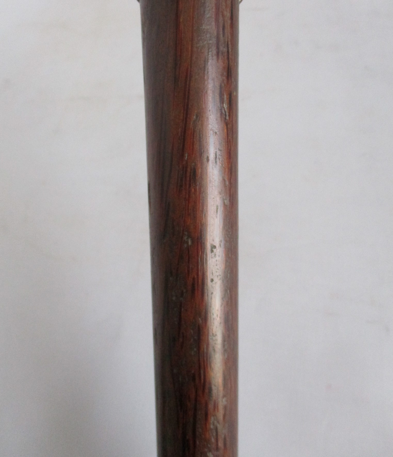 Silver top palm wood walking cane - Image 6