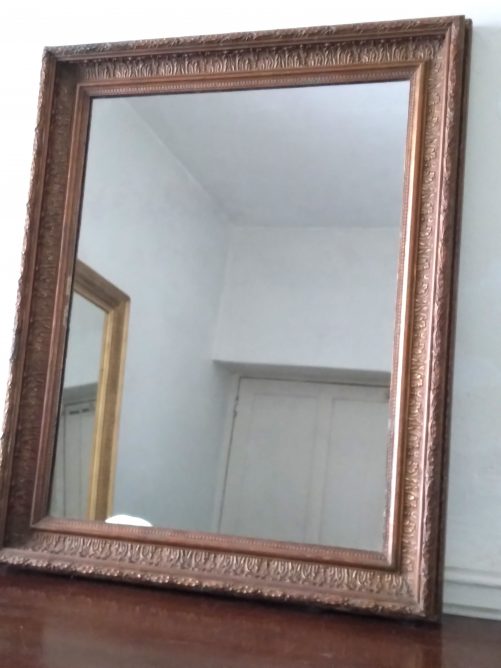 Victorian small wall mirror - Image 5